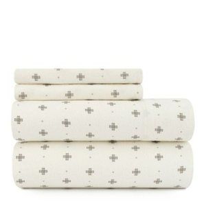 PENDLETON Stella Cross Flannel sheets Queen Size